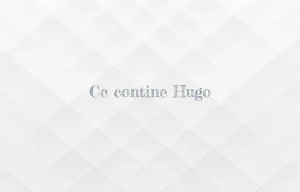 ce contine hugo
