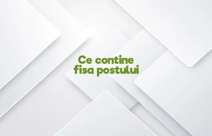ce contine fisa postului