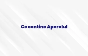 ce contine aperol