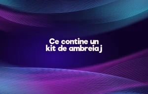 ce contine un kit de ambreiaj