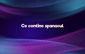 ce contine spanacul