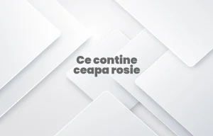 ce contine ceapa rosie