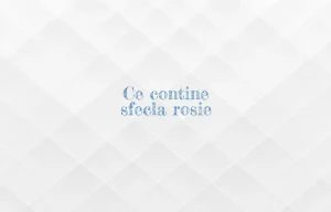 ce contine sfecla rosie